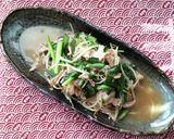 肉ニラ炒め定食♪作り方3写真