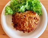 豆腐と鶏ひき肉のヘルシーハンバーグ作り方7写真