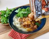 らふてー丼でフーチバーうどん作り方4写真