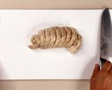 レンジで簡単！しっとりチキンロール☆作り方9写真