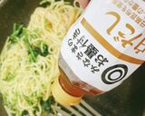 市販のたらこパスタソースで豆苗inパスタ作り方3写真