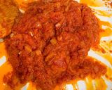 鯖と長芋のトマトソースパスタ作り方3写真