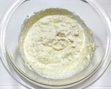 豆腐ソースのエビ入りマカロニグラタン作り方3写真