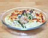 豆腐ソースのエビ入りマカロニグラタン作り方10写真