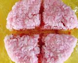 お弁当に♡ケーキみたいなカラフルおにぎり作り方7写真