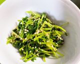 簡単に出来る♡豆苗ナムル風♡作り方3写真
