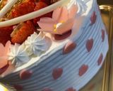 バースデーケーキ2022(2) 櫻作り方13写真