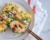 簡単5分!中国の朝ごはんジーダンビン作り方1写真