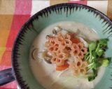 春✿生姜ときな粉のクリームスープ作り方5写真