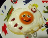 恋する目玉焼‐sunny-side up作り方5写真