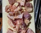 唐揚げ&ポテトフライ（4人分）作り方1写真