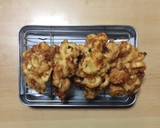 超簡単☆旨味堪能！チーズちくわかき揚げ作り方4写真