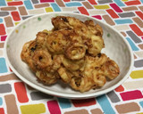 超簡単☆旨味堪能！チーズちくわかき揚げ作り方5写真