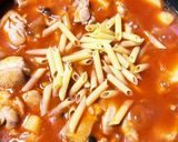 ズルしたチキンのトマト煮込み作り方6写真