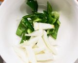 全てレンジ肉無チクワ彩野菜甘辛野菜炒め作り方6写真