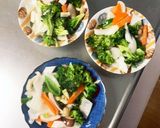 全てレンジ肉無チクワ彩野菜甘辛野菜炒め作り方13写真