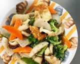 全てレンジ肉無チクワ彩野菜甘辛野菜炒め作り方16写真