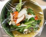 レンジ肉無豆腐味噌炒め味野菜炒め作り方13写真