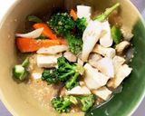 レンジ肉無豆腐味噌炒め味野菜炒め作り方15写真
