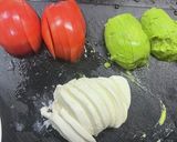トマアボモッツァのカプレーゼ風コーンドレ作り方1写真