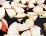 ココナッツオイルで焼きりんごトースト作り方1写真