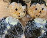 卒園おめでとう弁当　ぞうさんのバッチ作り方7写真
