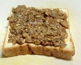 残り物アレンジ☆タコス風味トースト☆作り方1写真