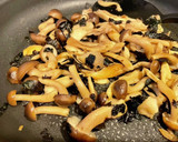 きのこと海苔のバター炒め作り方2写真