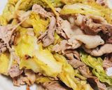 キャベツと豚肉のオイスターソース炒め作り方5写真