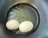 蜂蜜トンポーローと揚げ煮卵作り方1写真