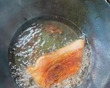 蜂蜜トンポーローと揚げ煮卵作り方4写真