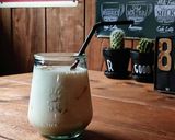 おうちカフェ★蜂蜜きな粉ミルク作り方4写真