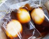簡単　味卵　　　　　　お弁当はウズラ卵で作り方4写真
