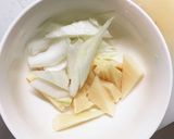 肉無しオイスターポン酢スープ味春雨炒め煮作り方4写真