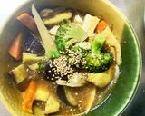 肉無しオイスターポン酢スープ味春雨炒め煮作り方20写真