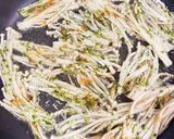 醤油麹と青のりで♪えのきのカリカリ焼き！作り方3写真