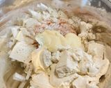 卵・パン粉不使用　鶏胸肉ピーマンの肉詰め作り方3写真