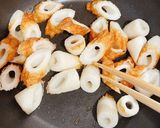 ちくわとブロッコリーの味噌マヨ炒め作り方2写真