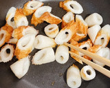 ちくわとブロッコリーの味噌マヨ炒め作り方2写真