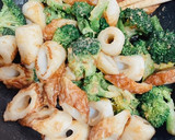 ちくわとブロッコリーの味噌マヨ炒め作り方4写真
