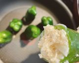 卵・パン粉不使用　鶏胸肉ピーマンの肉詰め作り方6写真