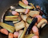 【お昼ご飯】ナスとトマトの塩パスタ作り方3写真