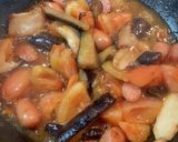 【お昼ご飯】ナスとトマトの塩パスタ作り方4写真