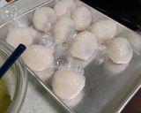 黒ゴマ　餡子　きな粉　抹茶のおはぎ♡作り方7写真