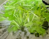 大根 わかめ 水菜の味噌汁^^作り方4写真