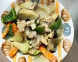 簡単八宝菜味豚こま大根青椒肉絲風作り方16写真