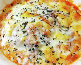 さば缶と豆腐のトマト缶煮込みでチーズ焼き作り方6写真