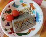 噛み切りやすい♪蒟蒻ときのこのステーキ作り方5写真