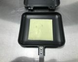 【お花見】てりたまチキンホットサンド♪作り方4写真