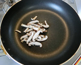 ごぼうとしいたけの甘だれ炒め作り方3写真